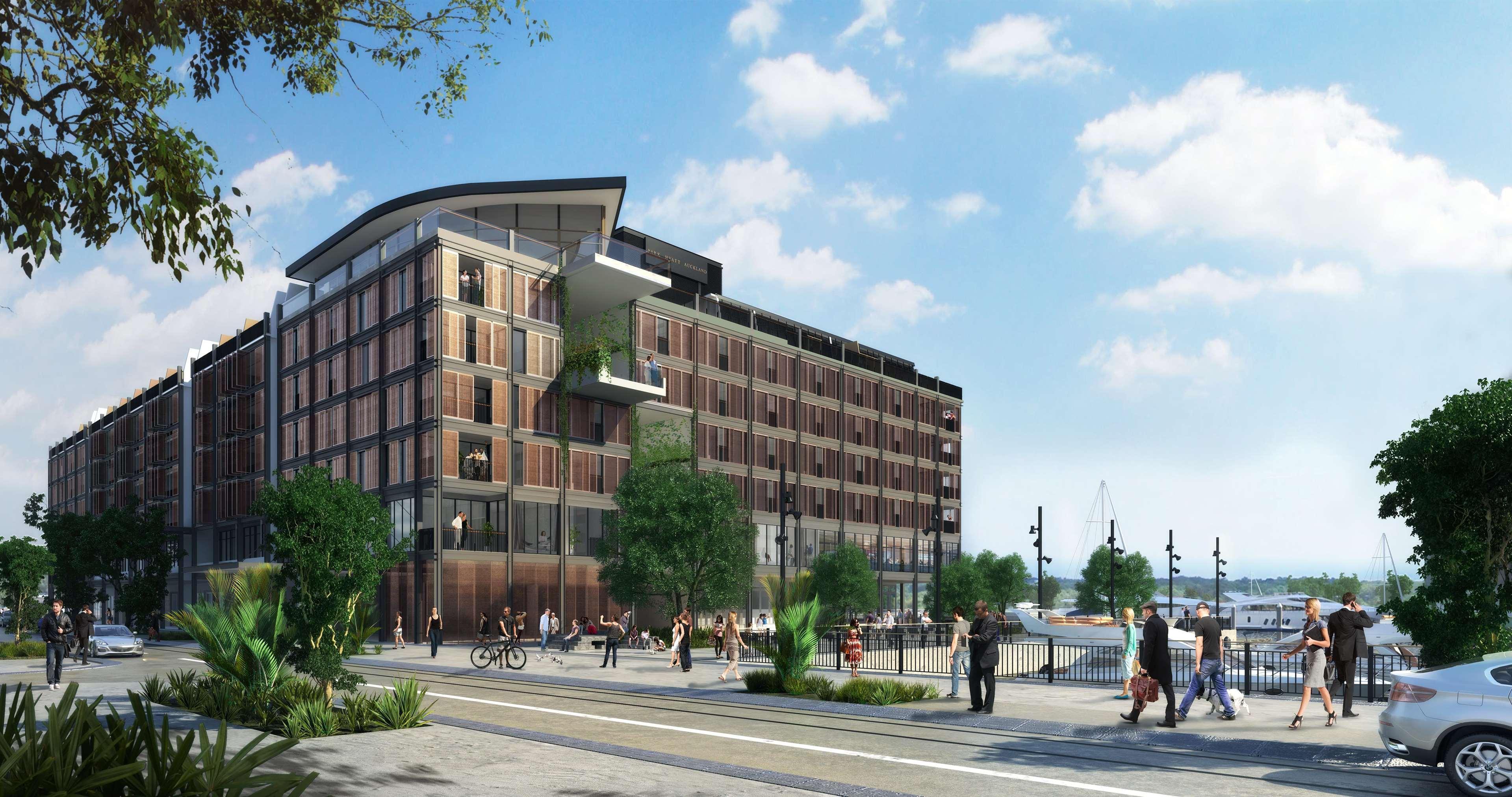 Hotel Park Hyatt Auckland Esterno foto The proposed redevelopment of the former Royal Albert Dock