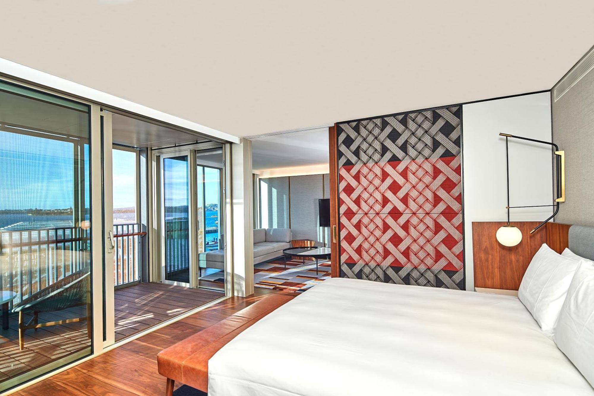 Hotel Park Hyatt Auckland Esterno foto A room at the hotel