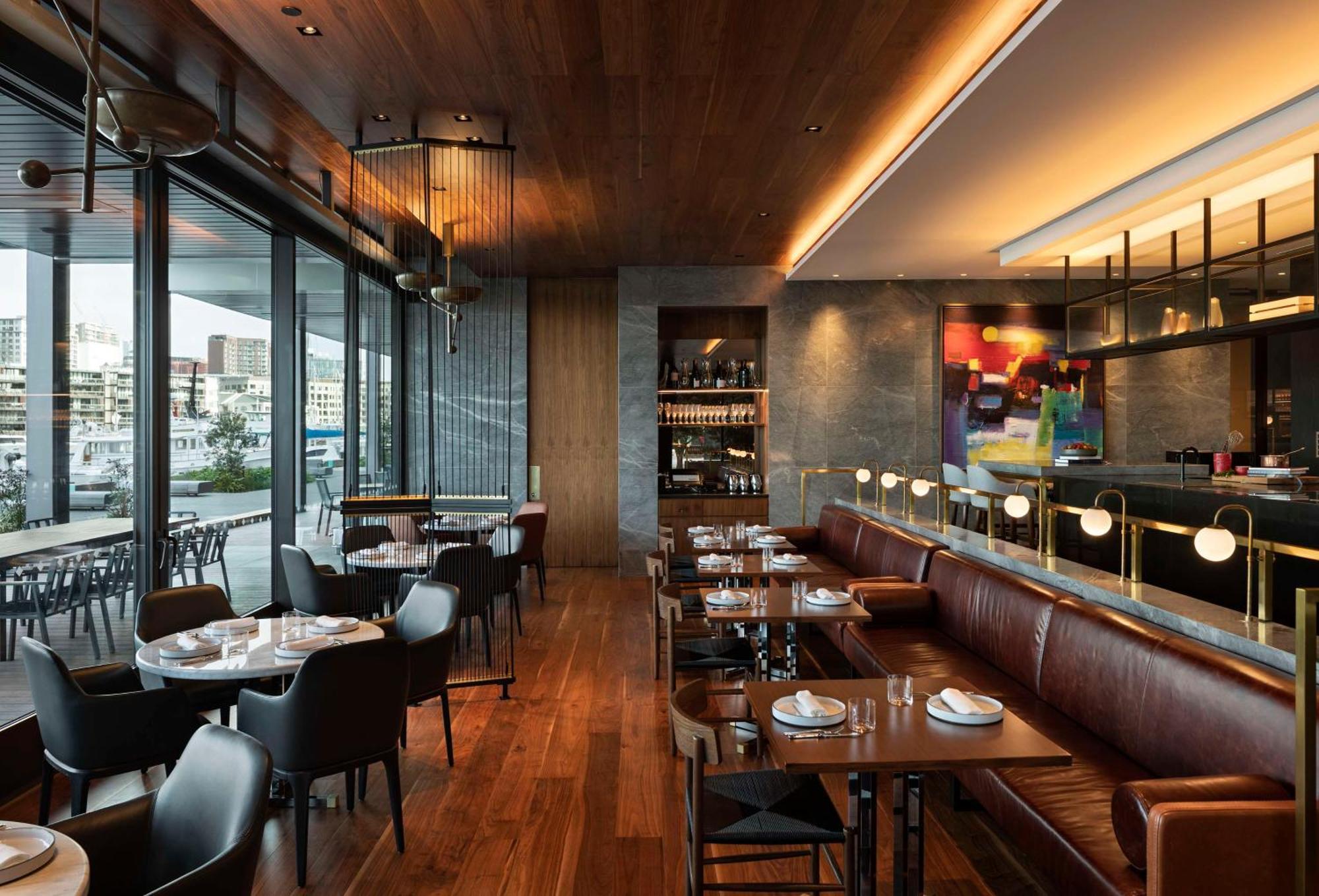 Hotel Park Hyatt Auckland Esterno foto Interior of the restaurant